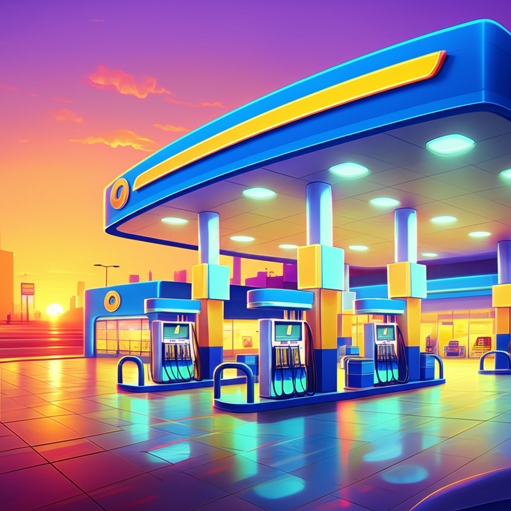 Premium Gas Station